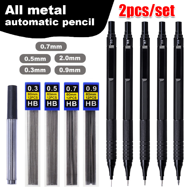 Mechanical Pencil Lead - Conjunto de Lápis Mecânico de Metal