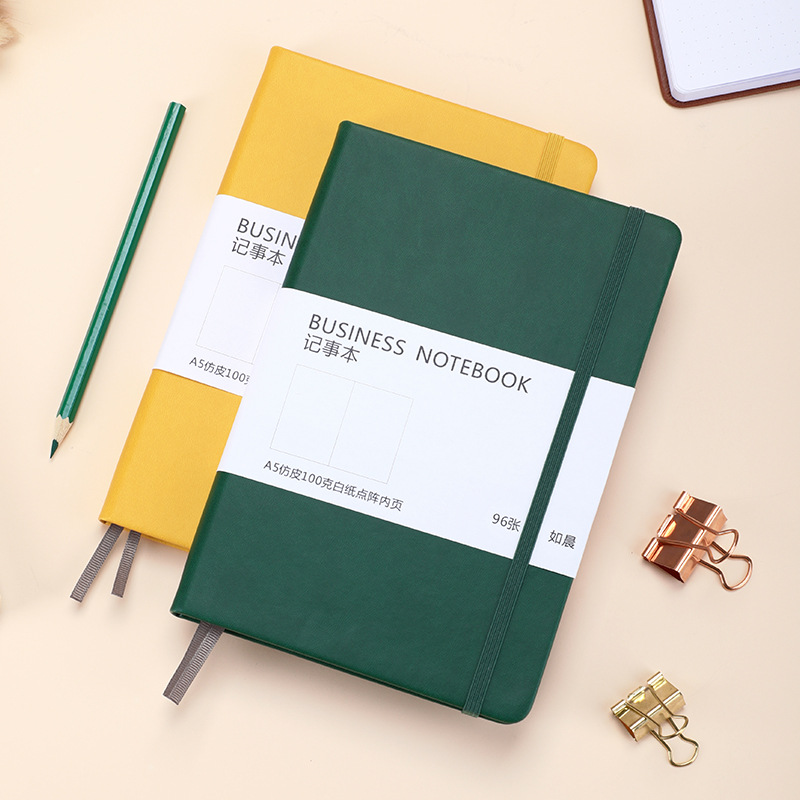 Notebook Dotted A5 - Cadernos A5, 4 Tipos de Páginas
