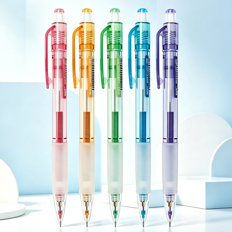Mechanical Pencil Lead - Conjunto de 5 Lápis Mecânicos Coloridos