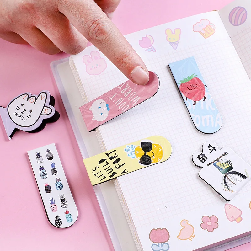Ensino Leitura Book Marks, Mar - Bookmark Magnetic Clip avaliação e preço