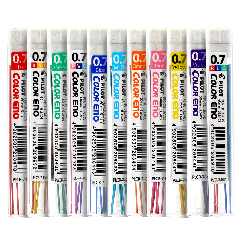 1pc japão piloto cor eo 0.7 lá - Mechanical Pencil Lead avaliação e preço