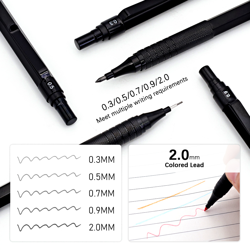 Conjunto de Lápis Mecânico de  - Mechanical Pencil Lead avaliação e preço