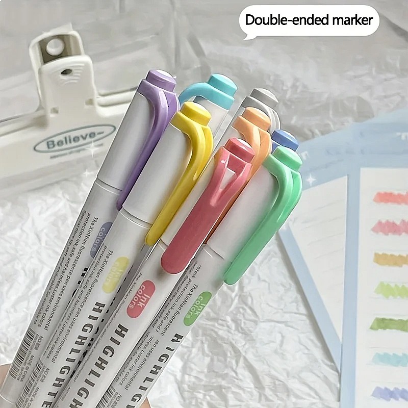 Conjunto de Canetas Marcadoras - Highlighter Set Pastel avaliação e preço