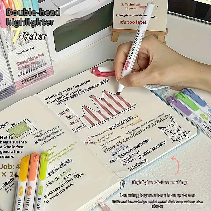 Conjunto de Canetas Marcadoras - Highlighter Set Pastel avaliação e preço