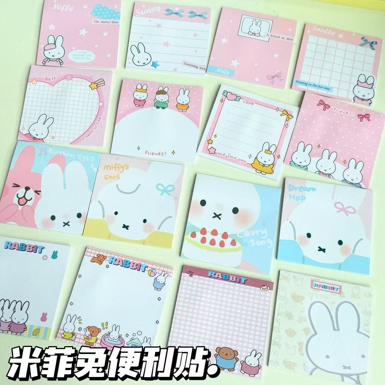 Blocos de Notas Adesivos Miffy - Office Supply Office Stationery Items avaliação e preço