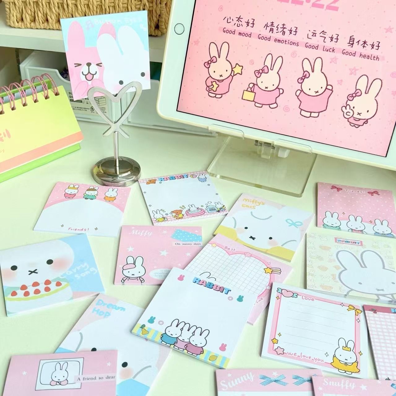 Blocos de Notas Adesivos Miffy - Office Supply Office Stationery Items avaliação e preço