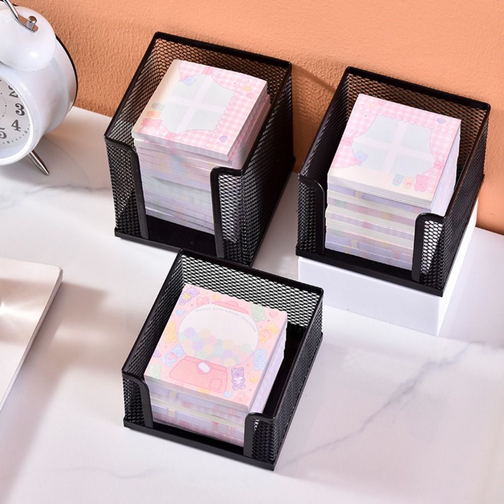 Cubo de papel de malha preta m - Sticky Note Cube avaliação e preço