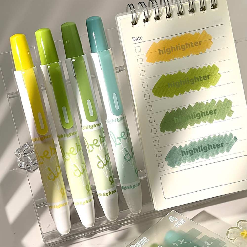 4 Canetas Marca-Texto Fluoresc - Highlighter Set Pastel avaliação e preço