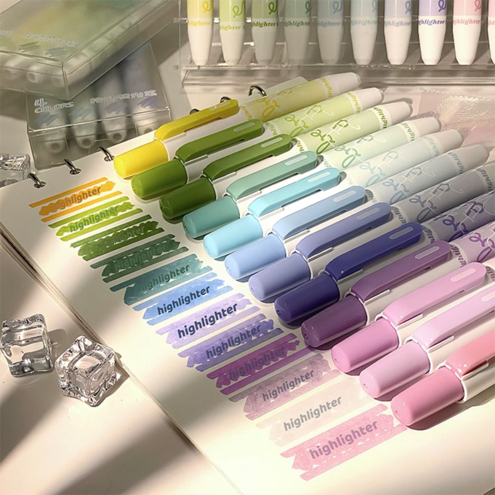 4 Canetas Marca-Texto Fluoresc - Highlighter Set Pastel avaliação e preço