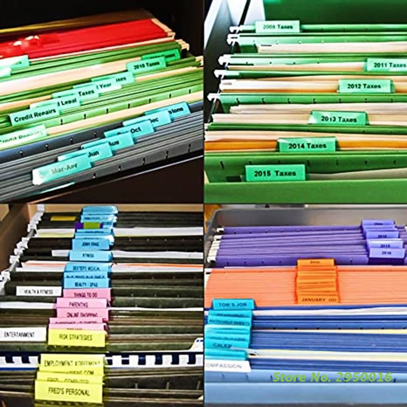10 guias de pasta de suspensão - File Folder Hanging avaliação e preço