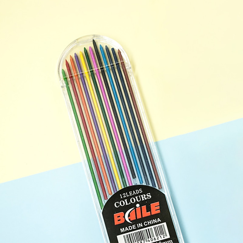 200 pces 0.5/0.7mm lápis mecân - Mechanical Pencil Lead avaliação e preço