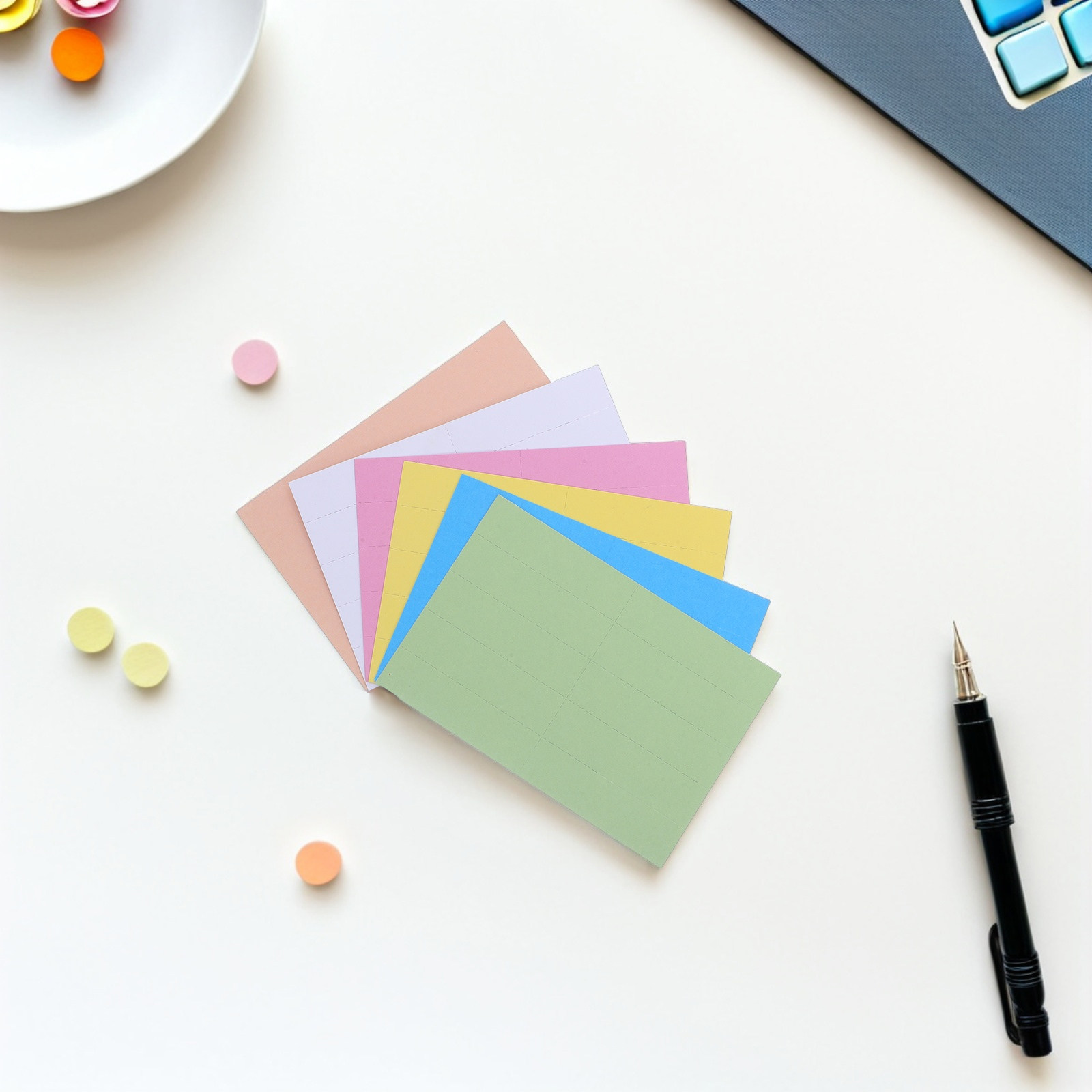 6 Folhas de Etiquetas Colorida - File Folder Hanging avaliação e preço