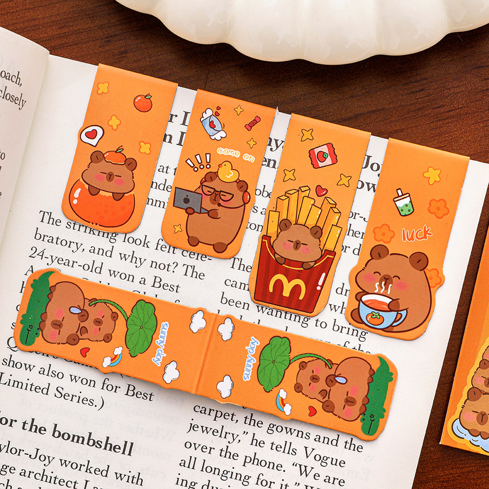 12 conjuntos de marcadores mag - Bookmark Magnetic Clip avaliação e preço