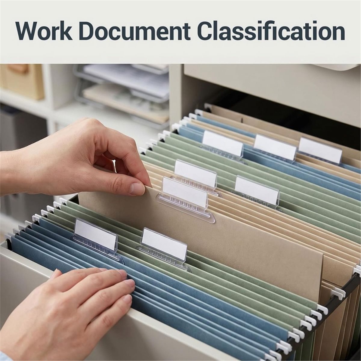 300 Etiquetas Transparentes de - File Folder Hanging avaliação e preço