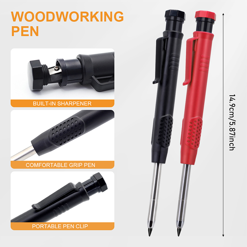 Lápis Mecânico para Carpinteir - Mechanical Pencil Lead avaliação e preço